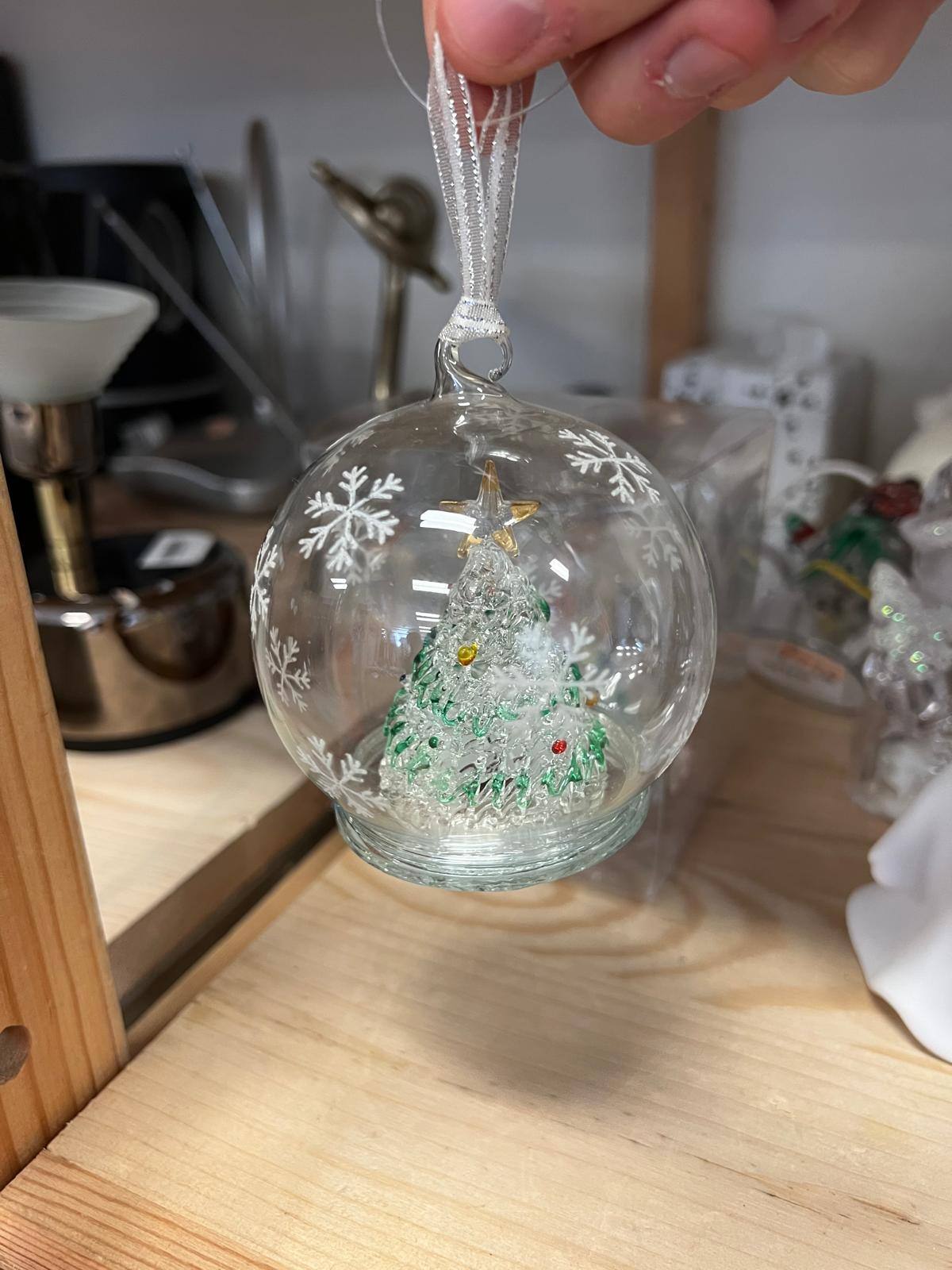 Kerstbal glas